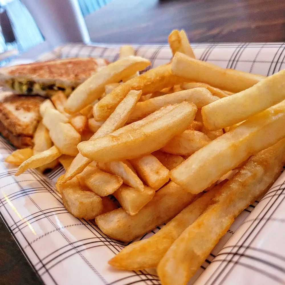Lindsay's Jalapeno Grilled Cheese and Fries